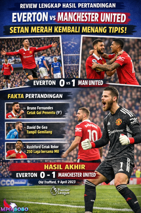 Gol Tunggal Jadi Penentu Kemenangan Setan Merah